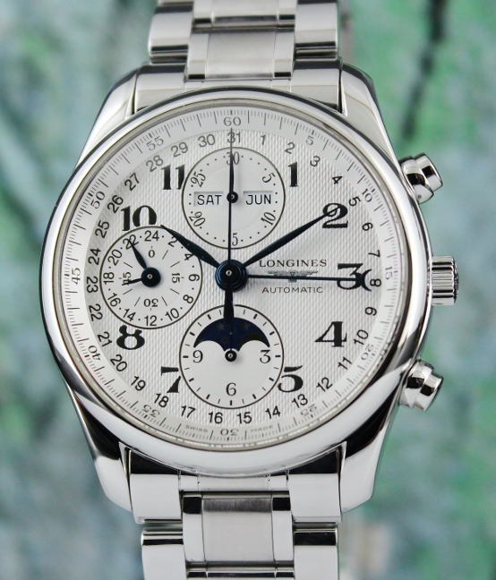 (image for) Longines Master Collection Moon-Phase Triple Date Automatic Watch / L26734783